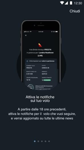 interfaccia dark mode